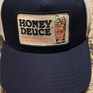 American Needle Navy and Tan Honey Deuce Hat